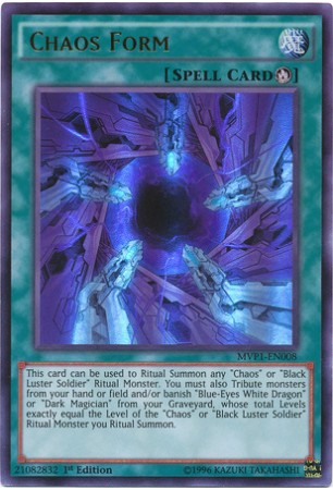 Chaos Form - MVP1-EN008 - Ultra Rare