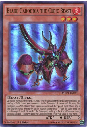 Blade Garoodia the Cubic Beast - MVP1-EN034 - Ultra Rare