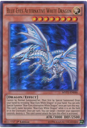 Blue-Eyes Alternative White Dragon - MVP1-EN046 - Ultra Rare
