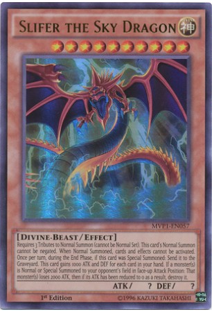 Slifer the Sky Dragon - MVP1-EN057 - Ultra Rare