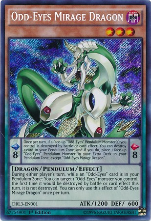 Odd-Eyes Mirage Dragon - DRL3-EN001 - Secret Rare - Duelshop