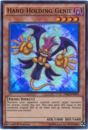 Hand-Holding Genie - DRL3-EN019 - Ultra Rare