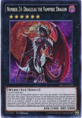 Number 24: Dragulas the Vampiric Dragon - DRL3-EN022 - Secret Rare