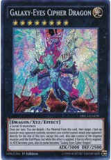 Galaxy-Eyes Cipher Dragon - DRL3-EN029 - Secret Rare