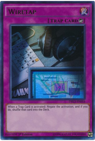 Wiretap - DRL3-EN054 - Ultra Rare