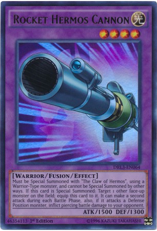 Rocket Hermos Cannon - DRL3-EN064 - Ultra Rare
