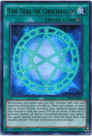 The Seal of Orichalcos - DRL3-EN070 - Ultra Rare