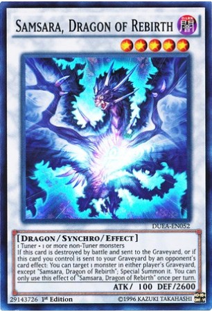 Samsara, Dragon of Rebirth - DUEA-EN052 - Super Rare