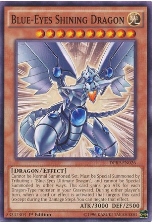 Blue-Eyes Shining Dragon - DPRP-EN026 - Common