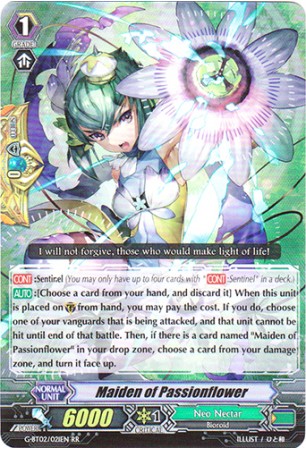 Maiden of Passionflower - G-BT02/021EN - RR