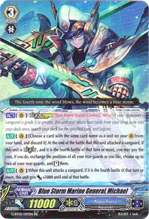 Blue Storm Marine General, Michael - G-BT02/017EN - RR