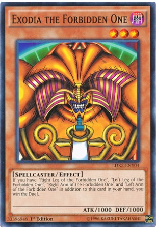 Exodia the Forbidden One - LDK2-ENY04 - Common