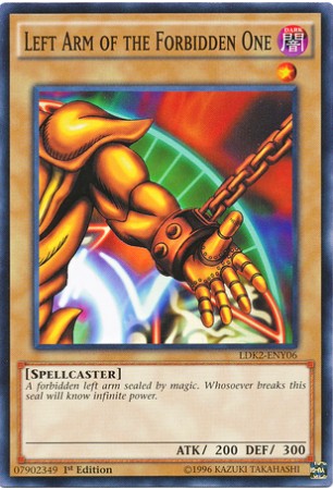 Left Arm of the Forbidden One - LDK2-ENY05 - Common