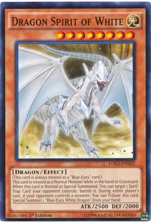 Dragon Spirit of White - LDK2-ENK02 - Common