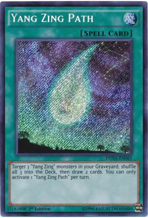 Yang Zing Path - DUEA-EN061 - Secret Rare