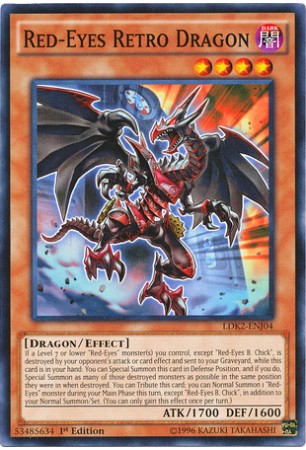 Red-Eyes Retro Dragon - LDK2-ENJ04 - Common