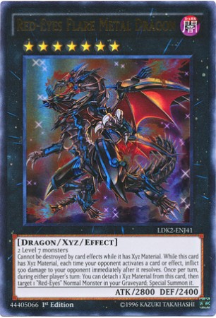 Red-Eyes Flare Metal Dragon - LDK2-ENJ41 - Ultra Rare