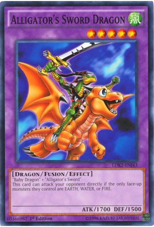 Alligator's Sword Dragon - LDK2-ENJ43 - Common