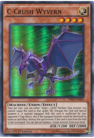 C-Crush Wyvern - SDKS-EN003 - Super Rare