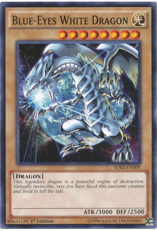 Blue-Eyes White Dragon - SDKS-EN009 - Common