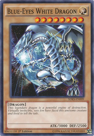 Blue-Eyes White Dragon - SDKS-EN009 - Common - Duelshop