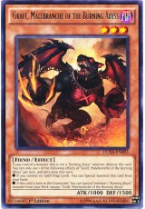 Graff, Malebranche of the Burning Abyss - DUEA-EN083 - Rare