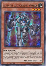 Alpha The Electromagnet Warrior - SDMY-EN001 - Super Rare