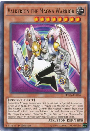 Valkyrion the Magna Warrior - SDMY-EN006 - Common