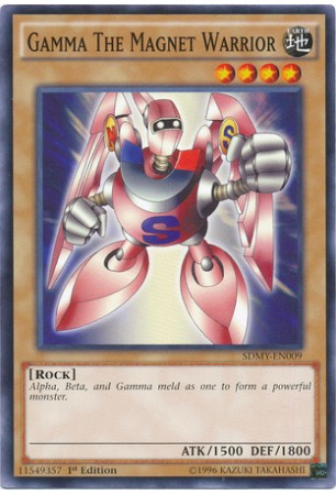 Gamma The Magnet Warrior - SDMY-EN009 - Common