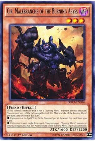 Cir, Malebranche of the Burning Abyss - DUEA-EN084 - Rare