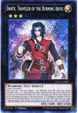 Dante, Traveler of the Burning Abyss - DUEA-EN085 - Secret Rare