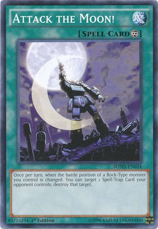attack the moon yugioh card Attack the Moon! / Super - ABYR-EN089 main image 0