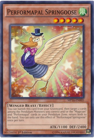 Performapal Springoose - MP16-EN005 - Common