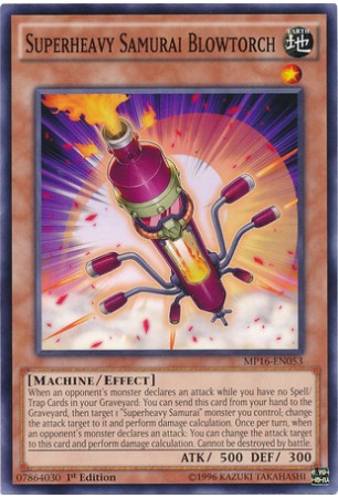 Superheavy Samurai Blowtorch - MP16-EN053 - Common