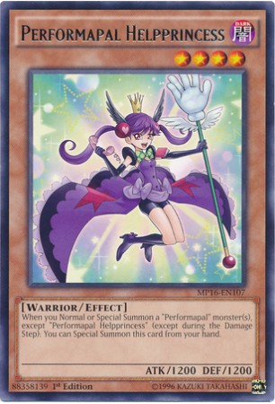 Performapal Helpprincess - MP16-EN107 - Rare