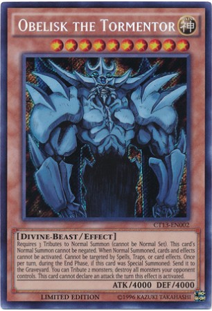 Obelisk the Tormentor - CT13-EN002 - Secret Rare