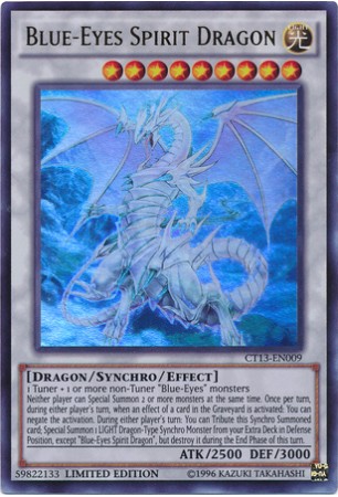 Blue-Eyes Spirit Dragon - CT13-EN009 - Ultra Rare