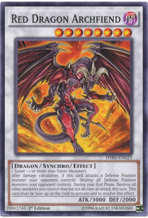 Red Dragon Archfiend - HSRD-EN023 - Common