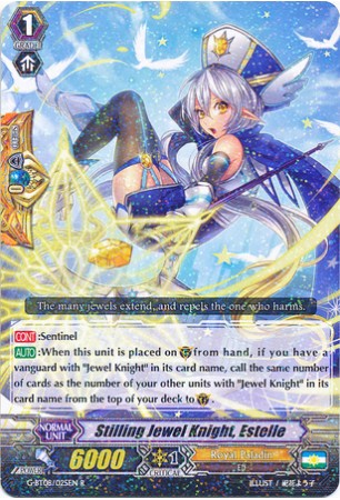 Stilling Jewel Knight, Estelle - G-BT08/025EN - R