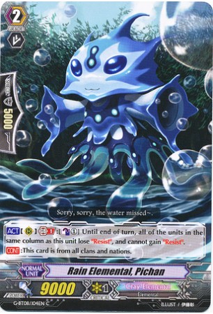 Rain Elemental, Pichan - G-BT08/104EN - C