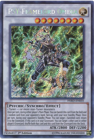 PSY-Framelord Omega - HSRD-EN035 - Secret Rare