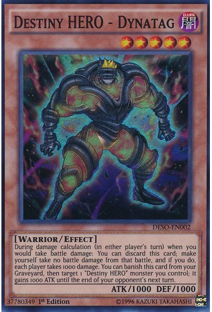 Destiny HERO - Dynatag - DESO-EN002 - Super Rare