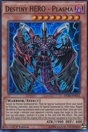 Destiny HERO - Plasma - DESO-EN012 - Super Rare - Duelshop