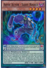 Abyss Actor - Sassy Rookie - DESO-EN019 - Super Rare