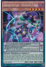 Abyss Actor - Leading Lady - DESO-EN021 - Secret Rare