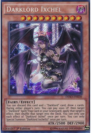 Darklord Ixchel - DESO-EN030 - Secret Rare
