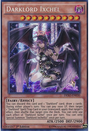 Darklord Ixchel - DESO-EN030 - Secret Rare