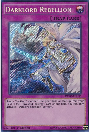 Darklord Rebellion - DESO-EN036 - Secret Rare