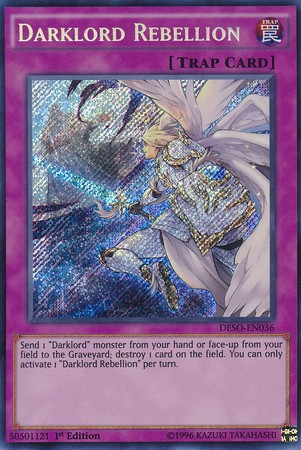 Darklord Rebellion - DESO-EN036 - Secret Rare - Duelshop