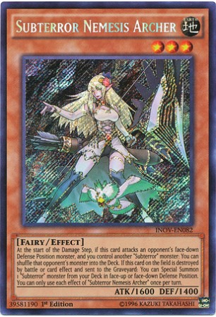 Subterror Nemesis Archer - INOV-EN082 - Secret Rare